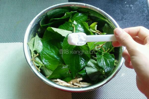 凉拌鱼腥草的做法图解2