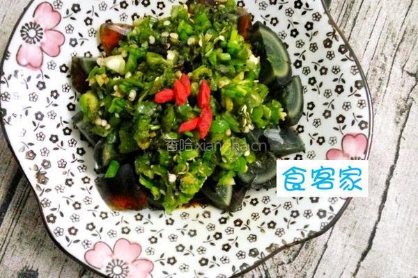 青椒皮蛋