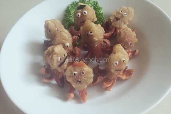 脆皮小章鱼的做法图解6
