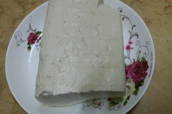 干煎豆腐的做法图解1