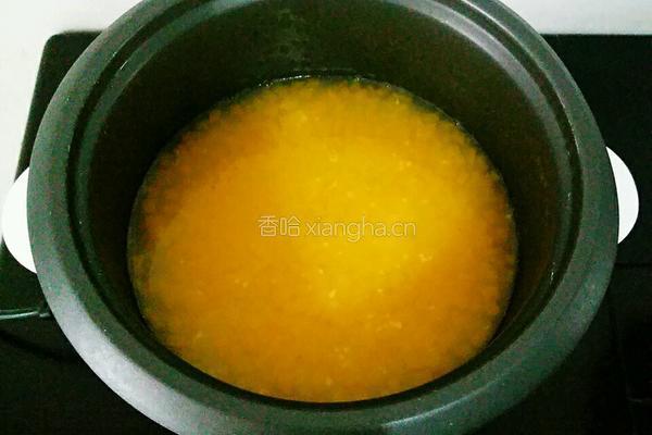 玉米南瓜粥的做法图解7
