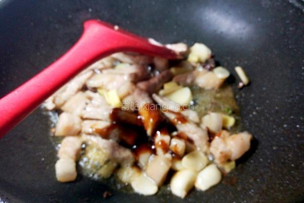茄子炒肉的做法图解6