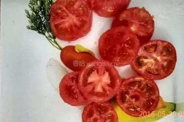 香酥椒盐番茄的做法图解4