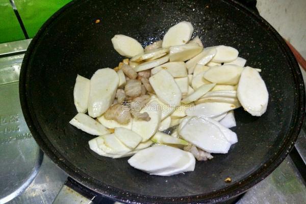 鲜笋炒虾仁的做法图解6