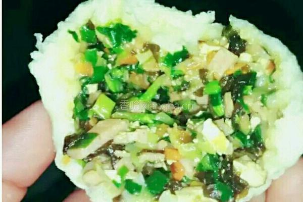 地皮菜包子的做法图解21