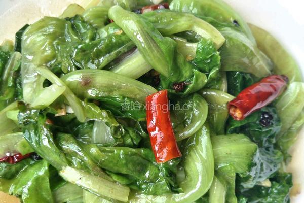 简单的素炒生菜的做法图解5