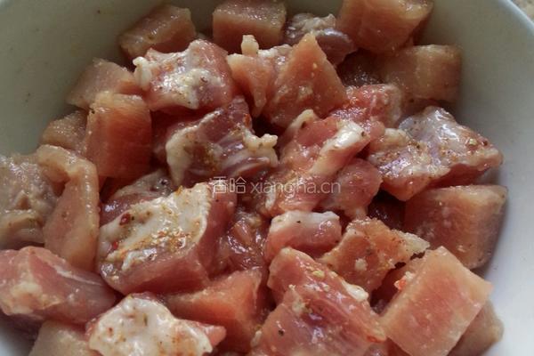 牙签里脊肉的做法图解3