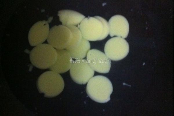 樱玉豆腐蛋花汤的做法图解3