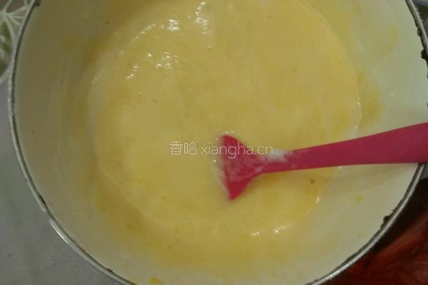 六寸戚风蛋糕的做法图解4