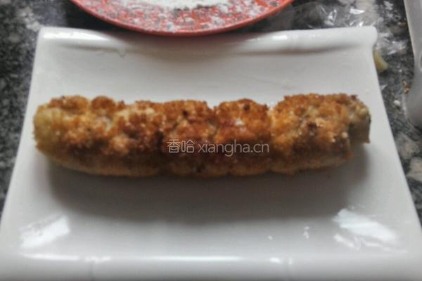 香酥猪肉芝士卷的做法图解16