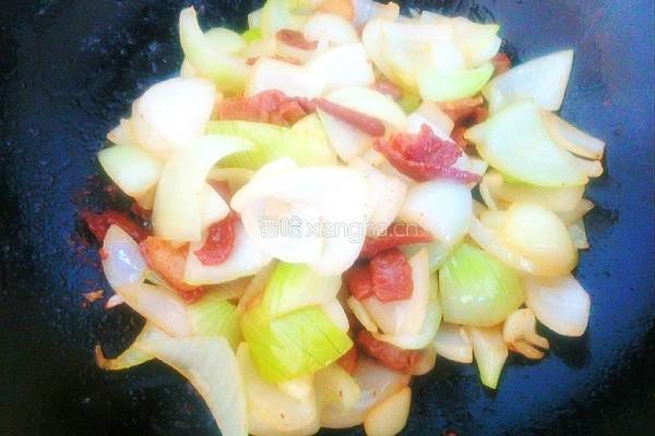 洋葱炒肉的做法图解7