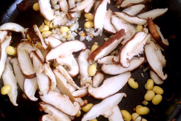 香菇油菜的做法图解9