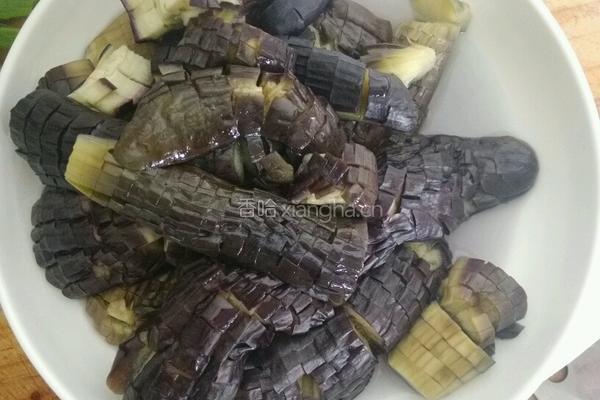 鱼香茄子(不过油的做法)的做法图解5