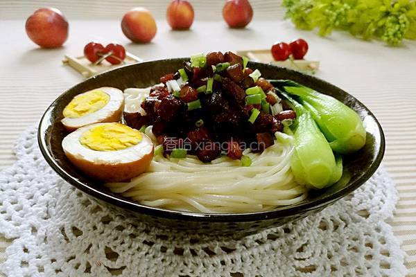 香菇卤肉面的做法图解18
