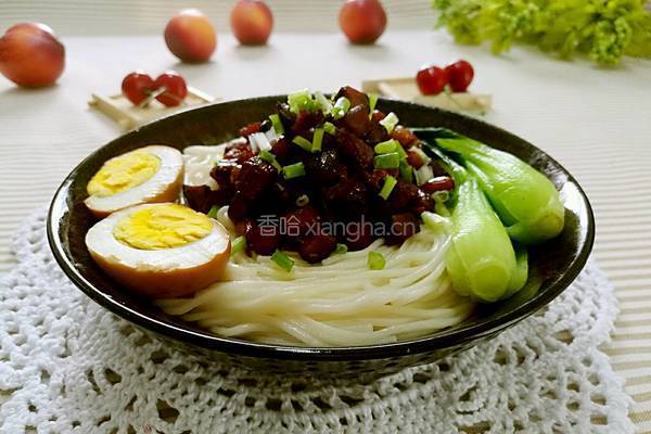 香菇卤肉面的做法图解17