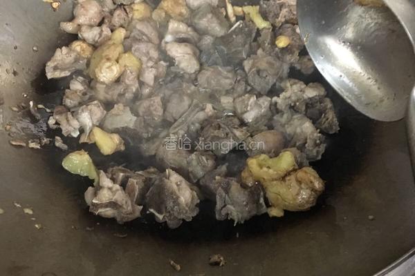 捞菜排骨的做法图解4