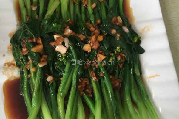 水煮油菜心的做法图解7