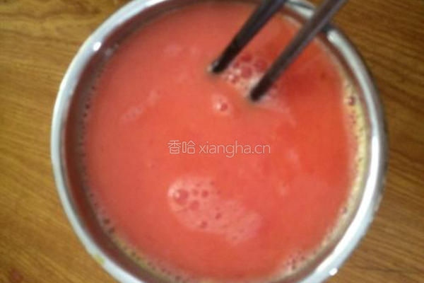 西瓜布丁的做法图解3