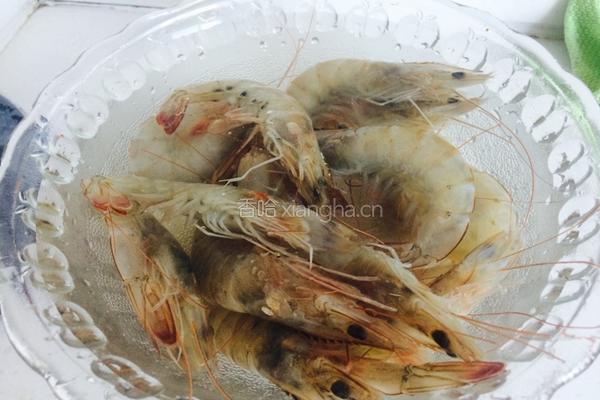 纯虾馄饨。的做法图解1