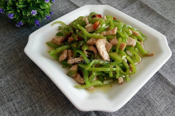 青椒肉丝的做法图解6