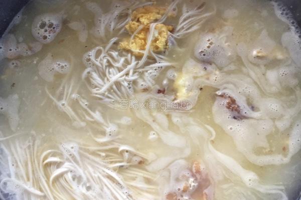 鸡蛋空心菜面条的做法图解5