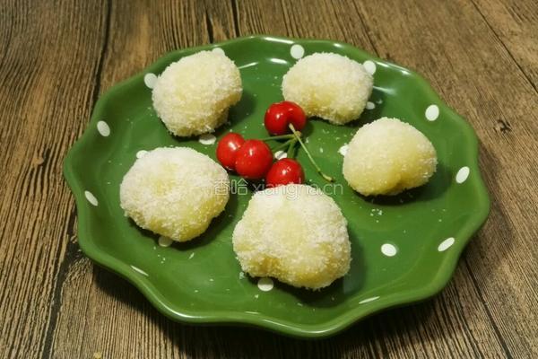 芒果糯米糍（微波炉版）的做法图解5