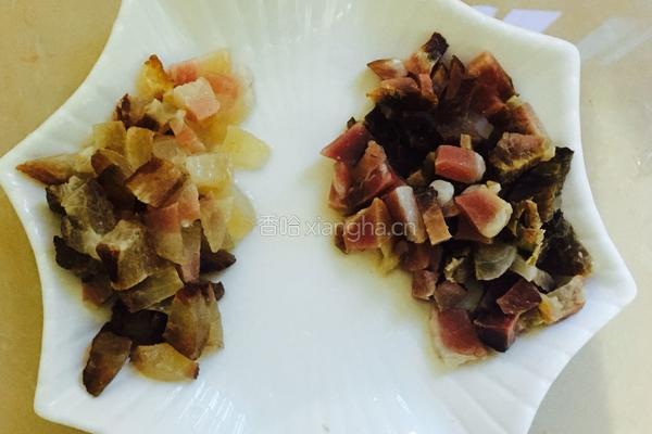 土豆胡萝卜腊肉焖饭的做法图解8