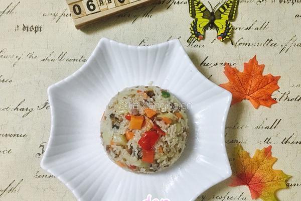 土豆胡萝卜腊肉焖饭的做法图解20
