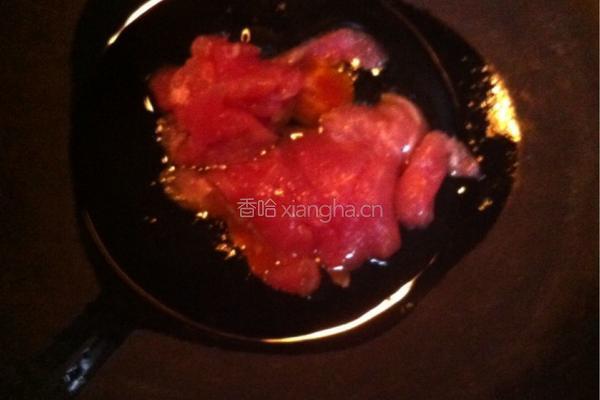 四季豆炒肉片的做法图解5