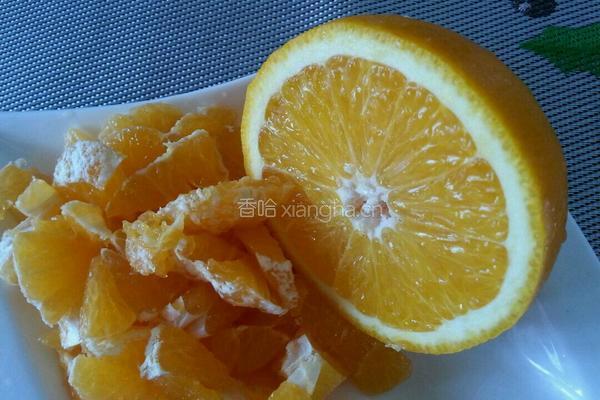 橙子豆浆的做法图解1