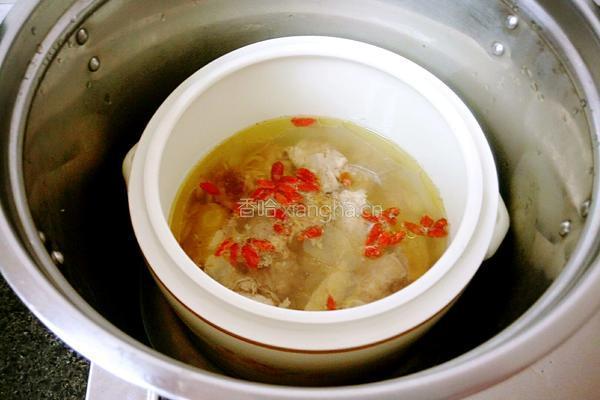 西洋参炖鸡汤的做法图解5