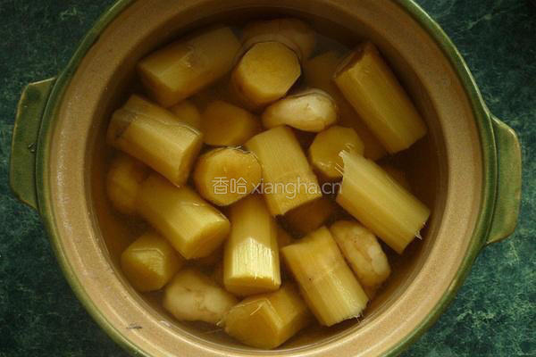 马蹄梅子汤的做法图解2
