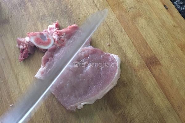 香炸大排骨的做法图解2