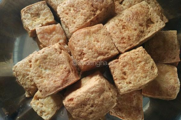 肉酿豆腐盒子的做法图解5