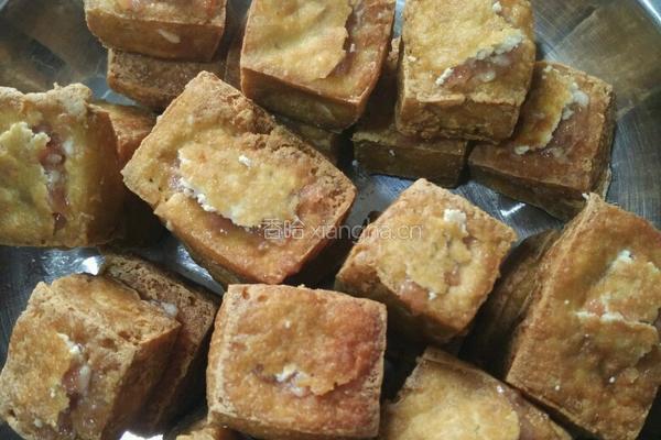 肉酿豆腐盒子的做法图解10