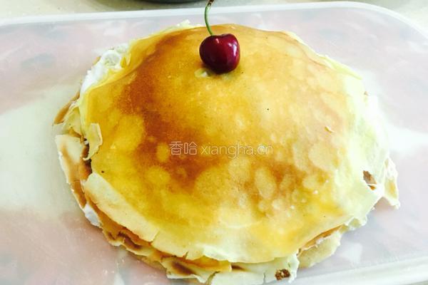 榴莲芒果千层蛋糕&班戟的做法图解11