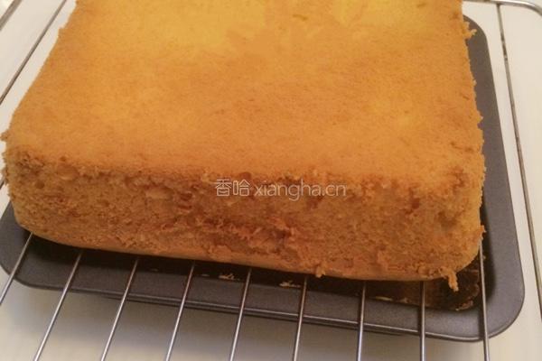把寸戚风蛋糕（方形）的做法图解13