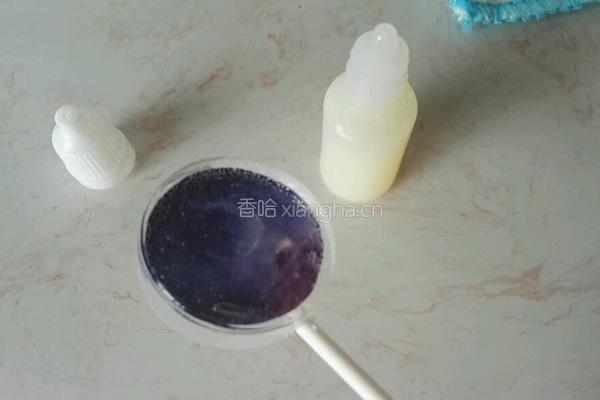简易版星空棒棒糖的做法图解6