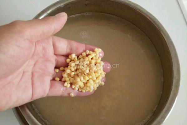 香甜绿豆糕的做法图解2