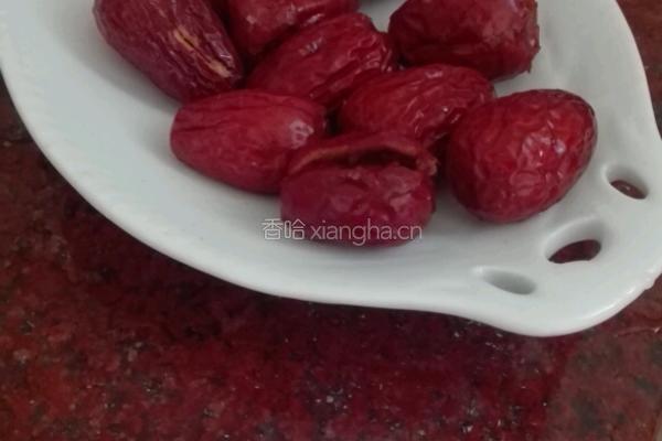 糯米红枣的做法图解1