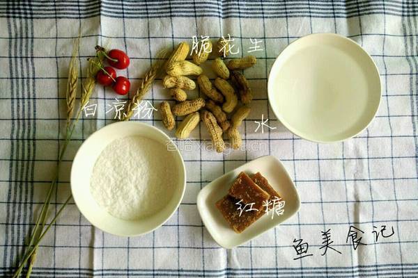 红糖白凉粉的做法图解1