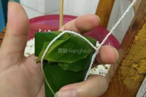 ＃端午节＃自包粽子的做法图解15