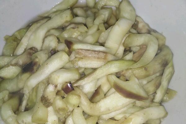 蒜泥茄子的做法图解3