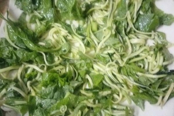 菜馍烙馍的做法图解4