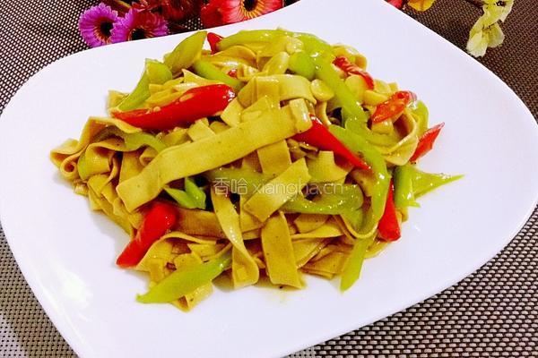 尖椒干豆腐的做法图解8