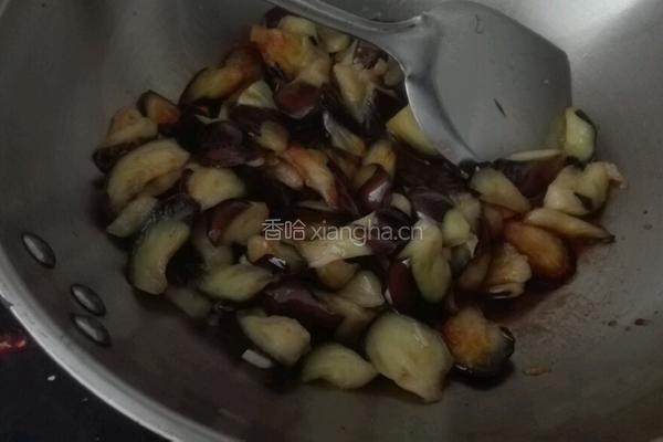 蒜香茄子的做法图解6