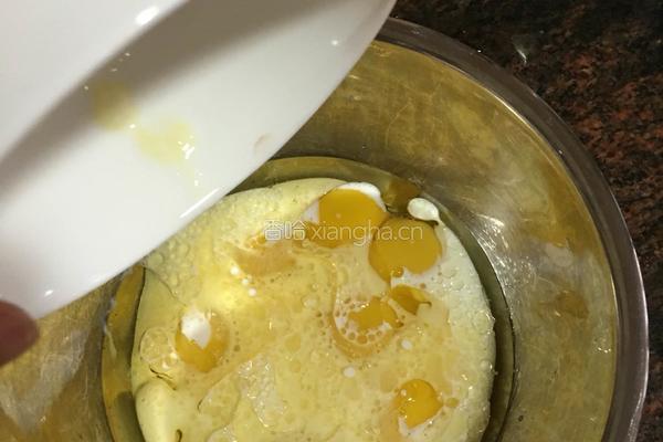 十寸可可戚风蛋糕的做法图解3