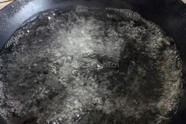 豇豆酿虾肉的做法图解2