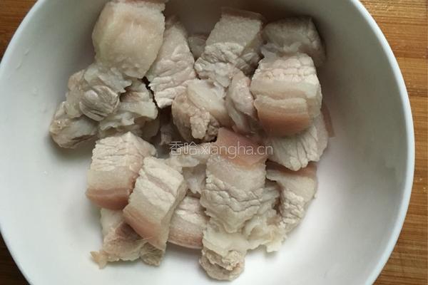 油豆腐焖五花肉的做法图解4