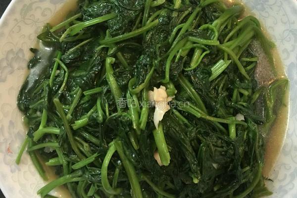 清炒蒜香空心菜的做法图解4